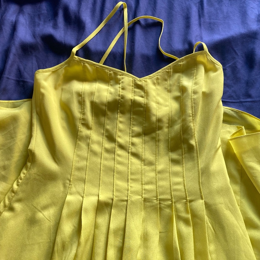 Banana Republic Yellow Dress